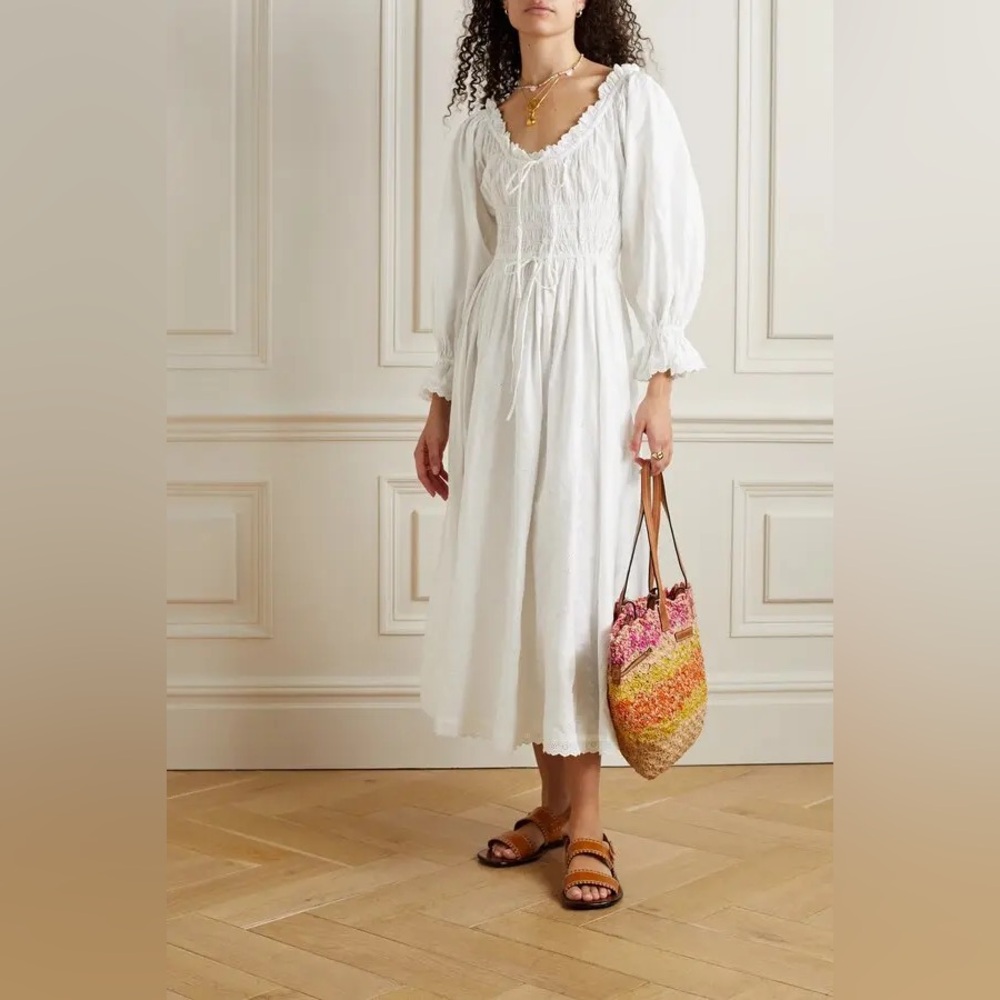 Doen Isolde Dress in Salt